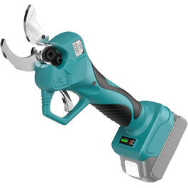 Акумуляторний секатор професійний для Makita 18В, LCD дисплей, діаметр різу до 40 мм, для гілок, кущів і стовбурів (без акумулятора)
