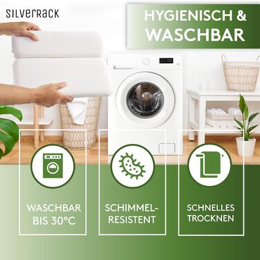 Подушка для ванни SilverRack середньої м'якості, біла 4D, з присосками, ергономічна для шиї, аксесуар для ванни