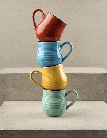Набір з 4 еспресо чашок La Cafetière Brights, 65 мл, керамічні