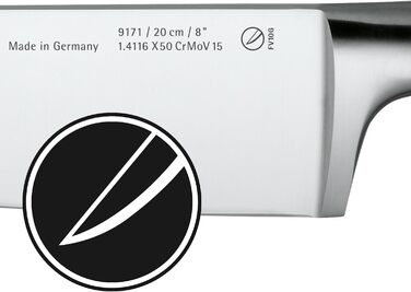 Кухонний ніж WMF Spitzenklasse Plus 20 см, Німеччина, кована сталь