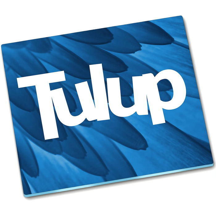 Обробна дошка Tulup 60x52 см з білими квітами у стилі дзен, кухонне приладдя, кришка для плити