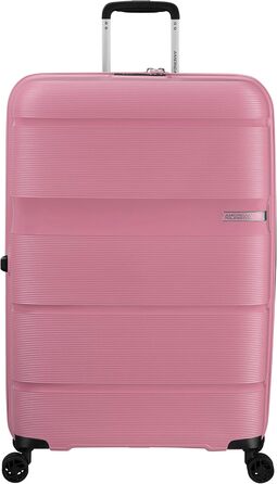 Валіза American Tourister Linex Spinner L, 76 см, 102 л, рожевий, пластик