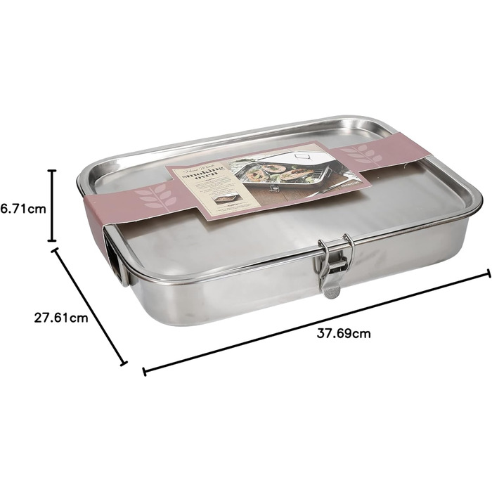 Коптильня KitchenCraft BBQ/Grill для духовки та гриля, 37,5x27 см