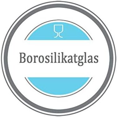 Чайник скляний Trendglas Jena Miko 1,2 л – термостійке боросилікатне скло, для чаю, прозорий, Німеччина