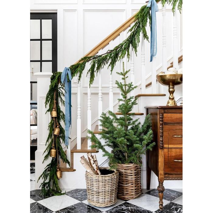 Вінтажний дзвін Shabby Chic із металу — підвісна новорічна декоративна корова, велика ручна робота, рустикальна дзвіночна прикраса для ялинки, настінний декор, вітровий дзвін, для дому