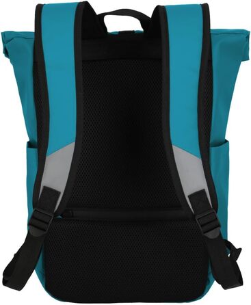 Водонепроникний рюкзак Travelite Rolltop 19 л для велосипеда та міста з відбивачами, синій