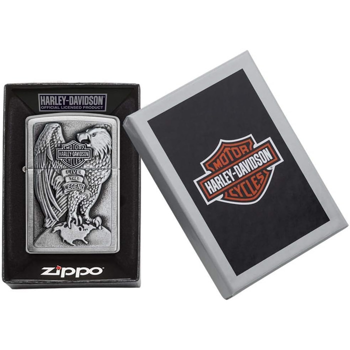 Запальничка Zippo Eagle & Globe, оригінал США, бензинова
