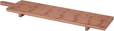 Дерев'яна дошка для сиру XXL Spetebo ORGANIC з ручкою, 100x26 см, натуральна сервісна дошка для подачі, харчова безпека