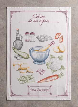 Кухонні рушники Maison d'Hermine Gastronomie, 100% бавовна, багатофункціональні, м'які та поглинаючі, для кухні та бару, 50,8x70,1 см