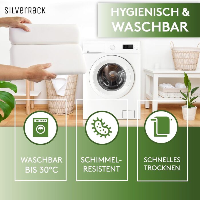 Подушка для ванни SilverRack середньої м'якості, біла 4D, з присосками, ергономічна для шиї, аксесуар для ванни