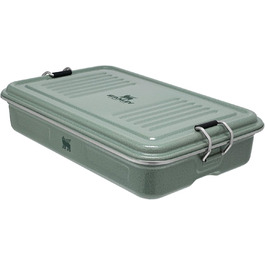 Ланчбокс Stanley Useful Classic Box 1,2 л з нержавіючої сталі, герметичний, BPA-free, підходить для посудомийної машини, стійкий до ударів, зелений Hammertone