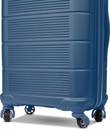 Набір валіз American Tourister Stratum XLT 2.0, жорсткий корпус, розширюваний, на 4 колесах-спінерах, 2 штуки (20/28 дюймів), синій