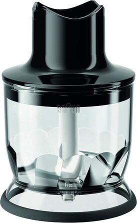 Насадка-подрібнювач Braun MQ 20 для блендера MultiQuick, EasyClick, 350 мл, чорна