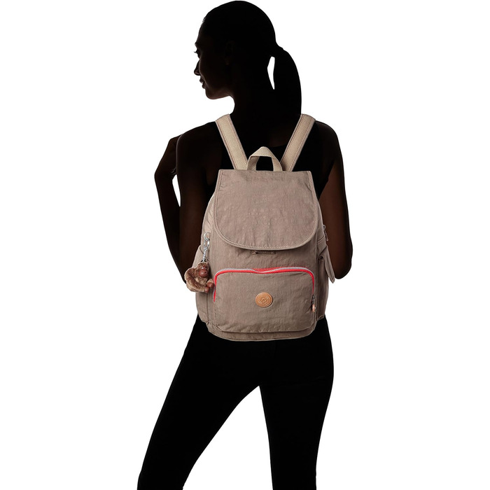 Рюкзак Kipling CITY PACK середній, бежевий комбінований