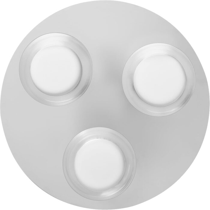 Розумна LED лампа LEDVANCE Orbis Round для ванної, 18Вт, 1800Лм, 3000-6500К, 30см, IP44, хром, диммована, WiFi, керування через додаток і голосових асистентів
