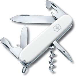 Швейцарський ніж Victorinox Spartan 12 в 1, білий, мультитул з лезом і штопором