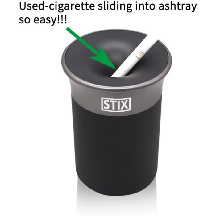 Набір попільничок STIX з 2 шт. для IQOS & GLO - золото/сірий