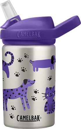 Дитяча пляшка для води CamelBak Eddy+ Cats & Dogs, універсальна