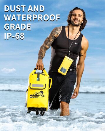Водонепроникний рюкзак IDRYBAG Dry Bag 20/30/40 л для каяка, плавання, туризму