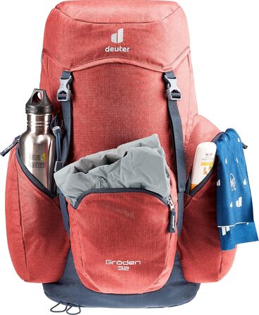 Рюкзак туристичний Deuter Gröden 32 Classic, червоно-синій, 32 л