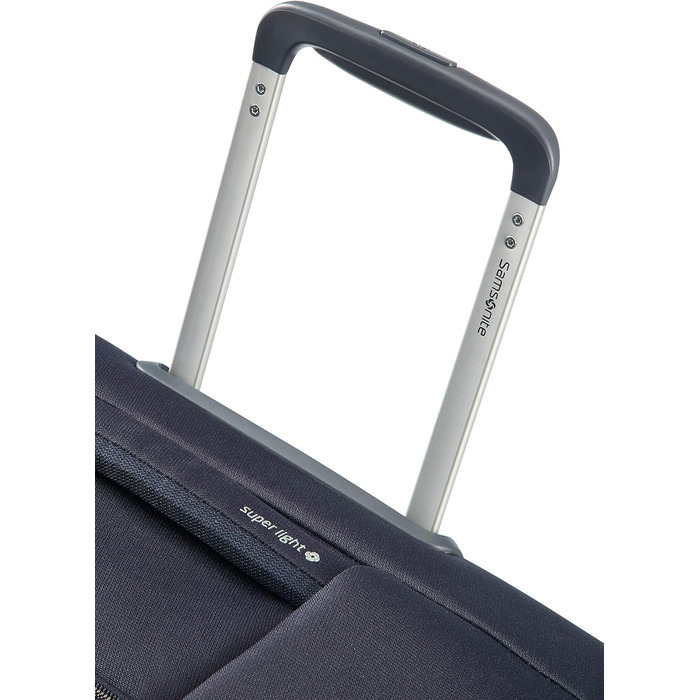 Валіза Samsonite Base Boost Spinner M розширювана, 66 см, 67,5/73,5 л, чорна, для подорожей