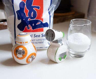 Керамічні сільничка і перечниця Star Wars BB-8 та D-O, набір 2 шт.