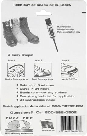 Поліуретановий захист носка Tuff Toe для взуття