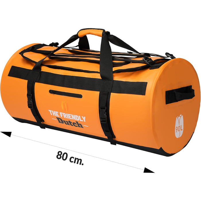 Велика водонепроникна спортивна сумка-дюфел The friendly Dutch 90L для чоловіків, рюкзак та дорожня сумка