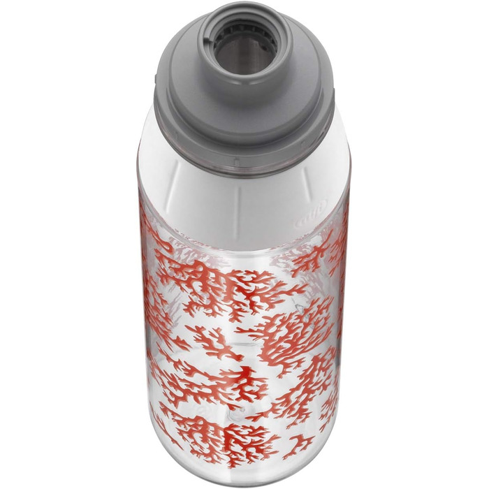 Пляшка для води alfi Tritan 700 мл, BPA Free, кор coral, герметична, для газованої води, для школи, спорту, прогулянок, посудомийна машина