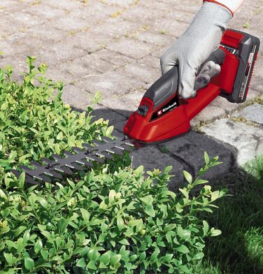 Акумуляторні ножиці для трави та кущів Einhell GC-CG 18 Li-Solo Power X-Change, 18 В, 100/200 мм, змінні леза, без акумулятора