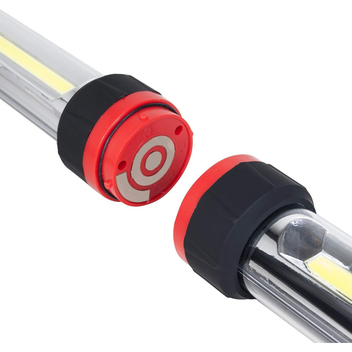 Лампа для майстерні Maclean MCE230 COB LED XXL, 2 шт., робоча лампа з магнітом і гачком, подвійний режим, 1200 люмен