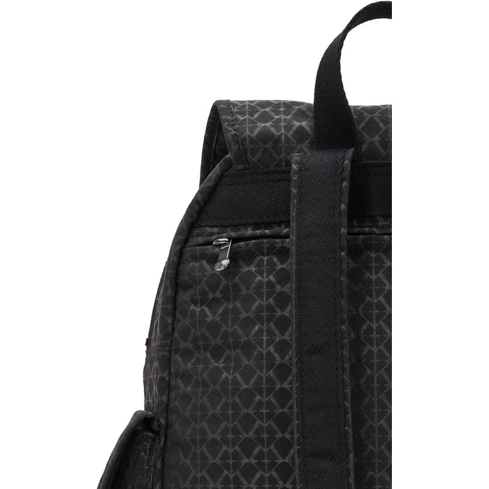 Рюкзак Kipling CITY PACK середній, коричневий, вишивка Signature