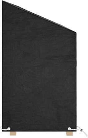 Чохол для садової лавки LAPOOH 210x70x70/88 см, поліетилен, водонепроникний, з 12 люверсами, захисна накидка для садових меблів та балконних меблів