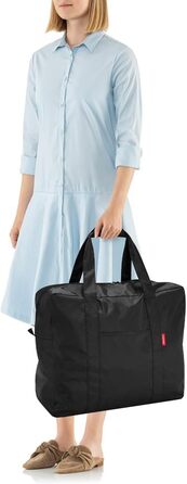 Сумка дорожня складана reisenthel mini maxi touringbag з функцією кріплення на валізу, водовідштовхуюча, компактна