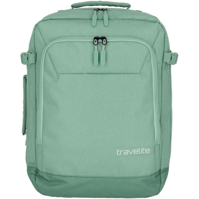 Рюкзак для ручної поклажі Travelite KICK OFF 35 л, 50 см, салатовий, універсальний для подорожей та спорту