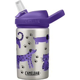 Дитяча пляшка для води CamelBak Eddy+ Cats & Dogs, універсальна