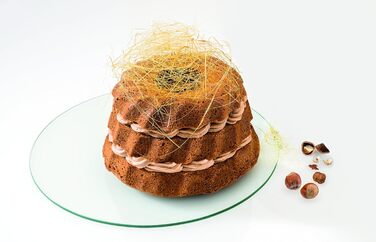 Форма для кексу Gugelhupf Dr. Oetker 22 см, кругла, сталева, антипригарна, коричнева, серія Back-Edition