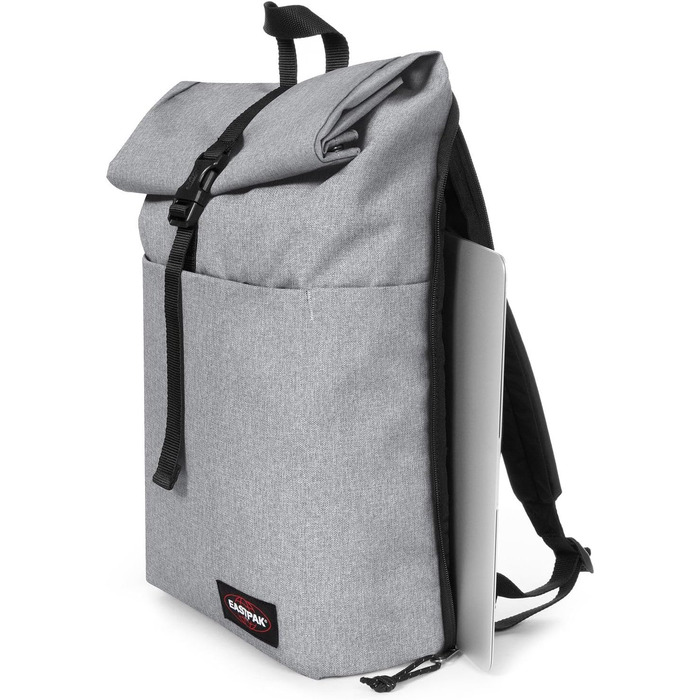 Рюкзак Eastpak UP ROLL 23 л, чорний (Sunday Grey), міський, для ноутбука