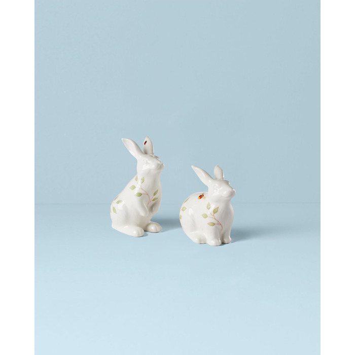 Набір солонка і перечниця Lenox Butterfly Meadow Bunny, порцеляна, різнокольоровий
