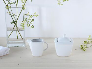 Набір для молока і цукру Creatable Victoria, білий, 2 предмети, 200 мл