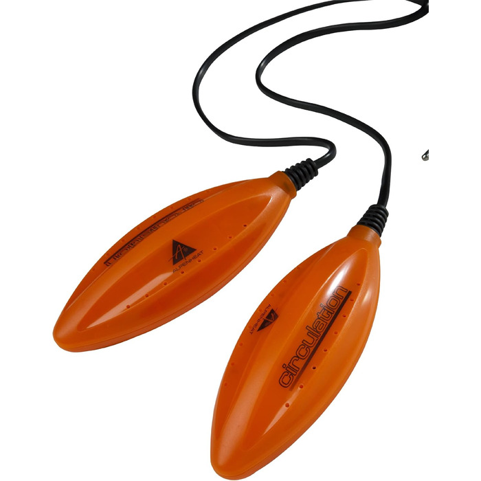 Електрична сушарка для взуття Alpenheat UV 12V, унісекс, помаранчева, універсальний розмір