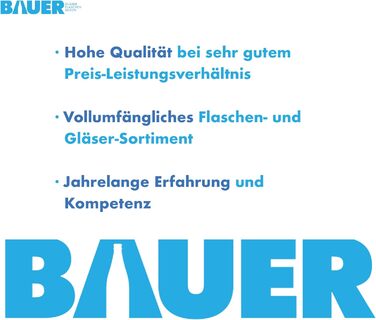 Набір із 24 скляних пляшок Flaschenbauer 250 мл із золотистою гвинтовою кришкою TO43 для домашнього розливу молока, соку, смузі, з етикетками