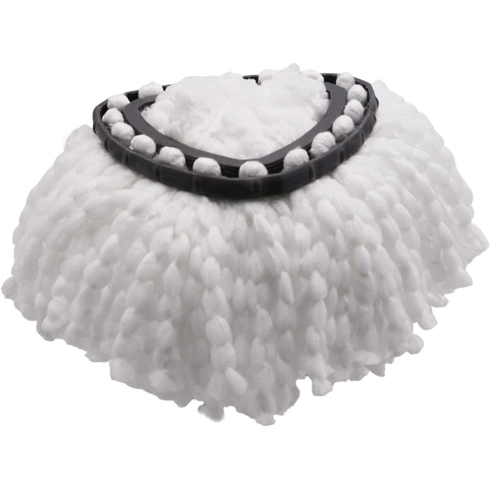 8 шт. запасних насадок для швабри O-Cedar EasyWring Spin Mop, мікрофібра, для глибокого очищення підлоги вдома та в офісі