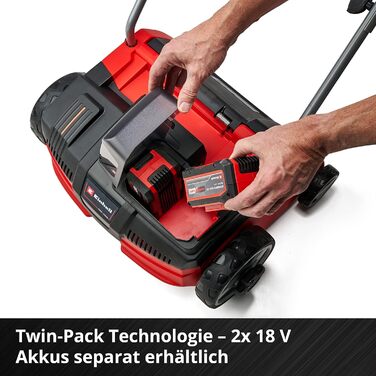 Акумуляторний аератор-скарифікатор Einhell GC-SC 36/31 Li-Solo Power X-Change, 36В, 31 см, 3-в-1, без акумулятора та зарядного пристрою