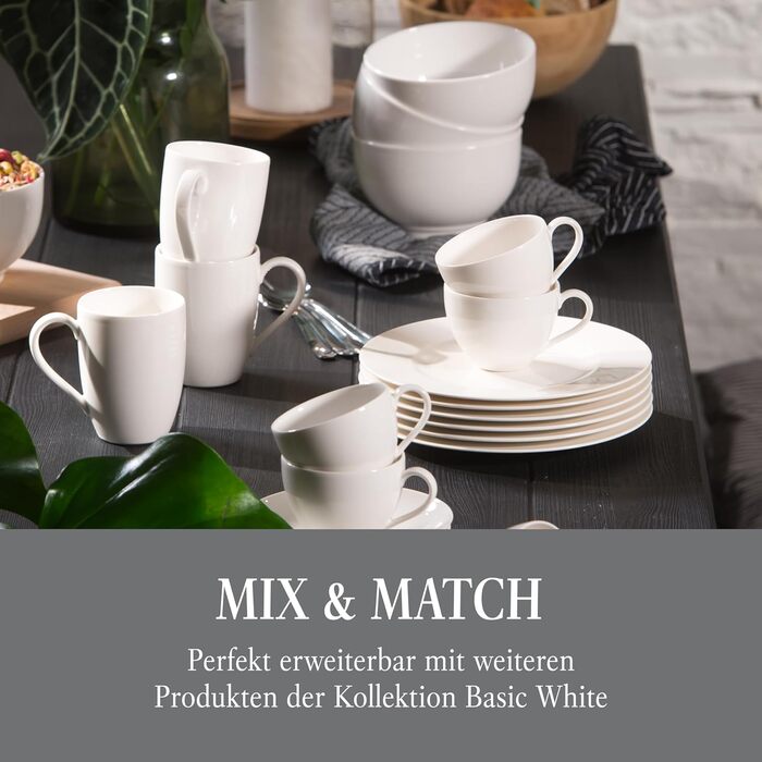 Набір чаш Villeroy & Boch vivo White, 6 осіб