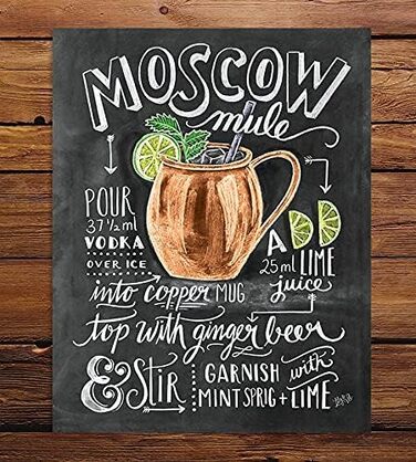 STAGLIFE Набір мідних кухлів для Moscow Mule, 2 шт, чорна мідь, для чоловіків
