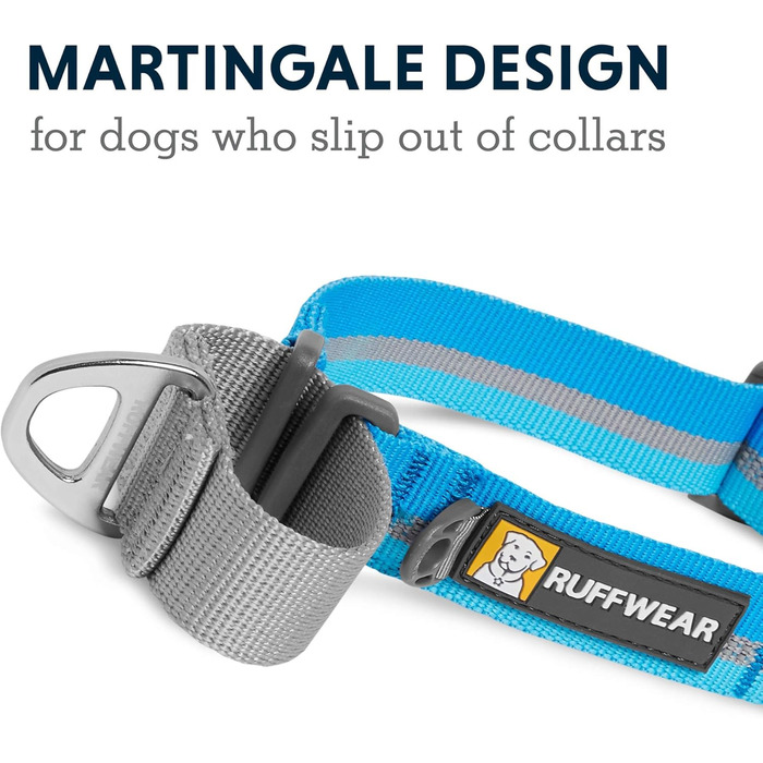 Нашийник для собак RUFFWEAR Web Reaction, синій, 28-36 см