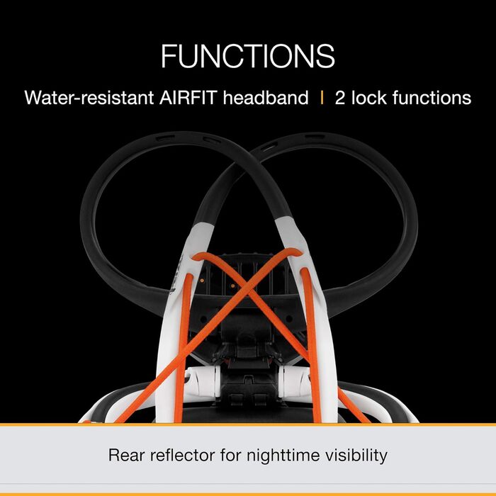 Налобний ліхтар PETZL IKO CORE, чорний, унісекс, універсальний розмір