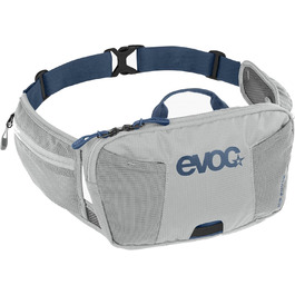 Поясна сумка EVOC HIP Pouch 1 для велопрогулянок, 1 л, з системою вентиляції AIR PAD, додатковими кишенями та регульованим поясом