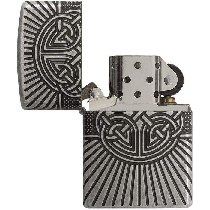 Запальничка Zippo, срібляста
